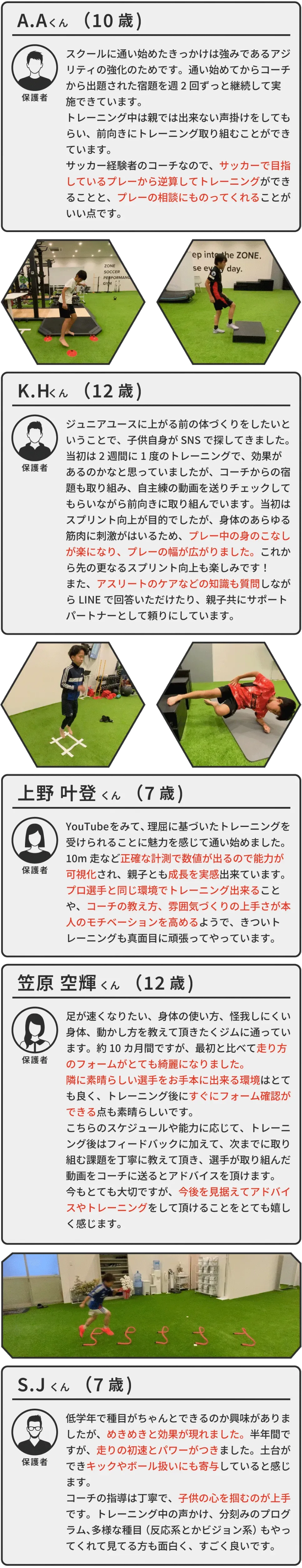 実績